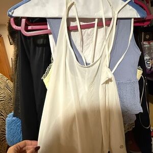 Lululemon White Tank Top